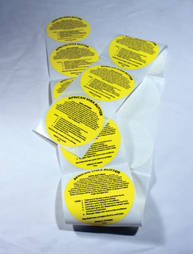 12 oz. Shea Butter Labels: Set Of 12 image 0
